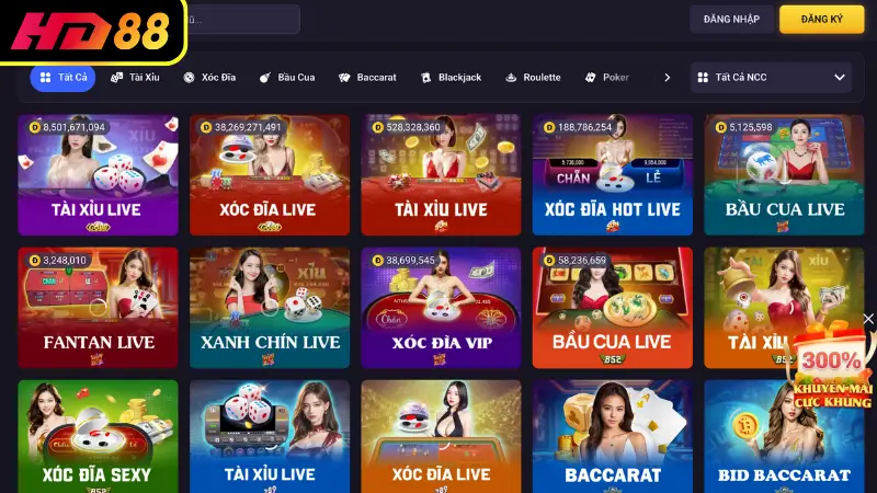 Tổng quan sơ lược về nhà cái HD88