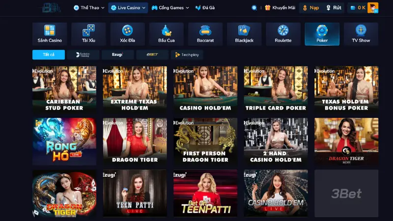 Poker - Trái tim của 3bet