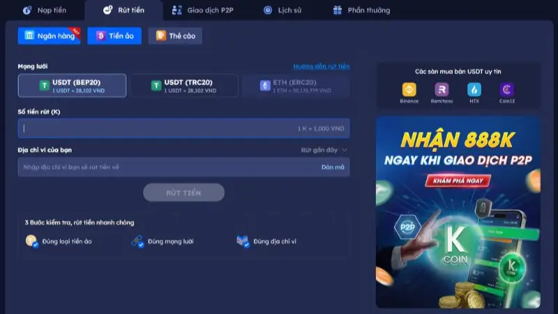 Hướng Dẫn Rút Tiền Bayclub Nhanh Gọn Và Bảo Mật